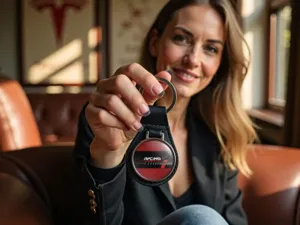 Best Keychain High-End Edition Racing Touch